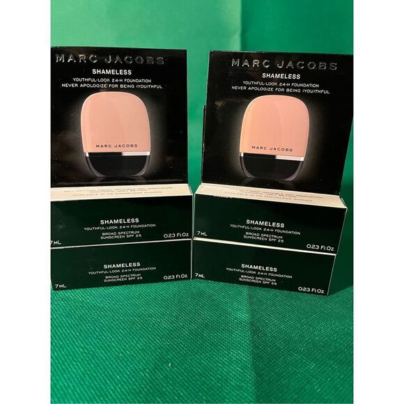 Marc Jacobs Shameless Foundation Deep Y500 Lot of 3 - Picture 8 of 8